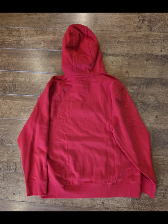 Nike Men's Red Pullover Hoodie - Picture 2 of 4
